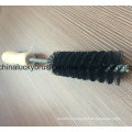 Wooden Handle Black Nylon Wire Cleaning Brush (YY-606)